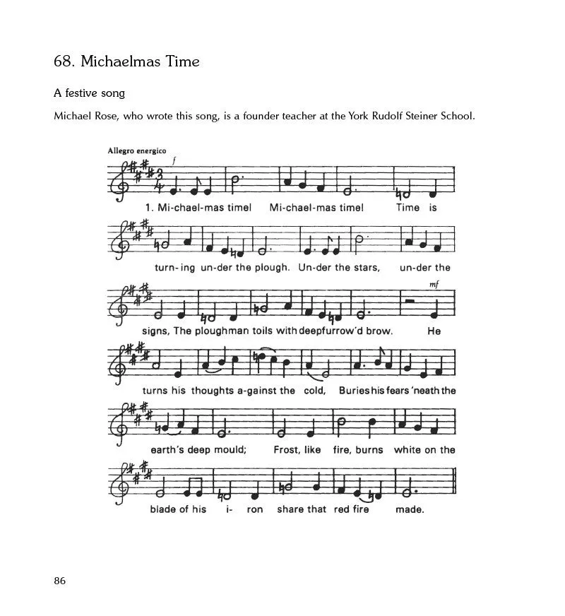 A Waldorf Song Book