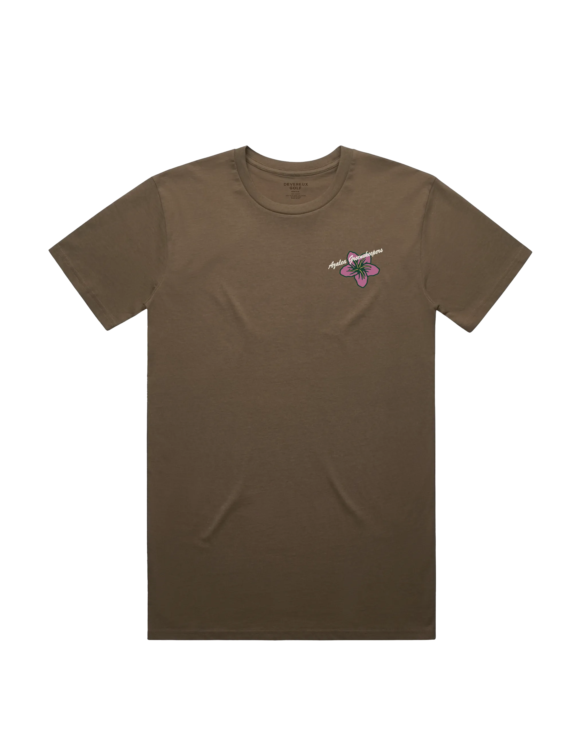 Azalea Greenskeeper Tee - Walnut