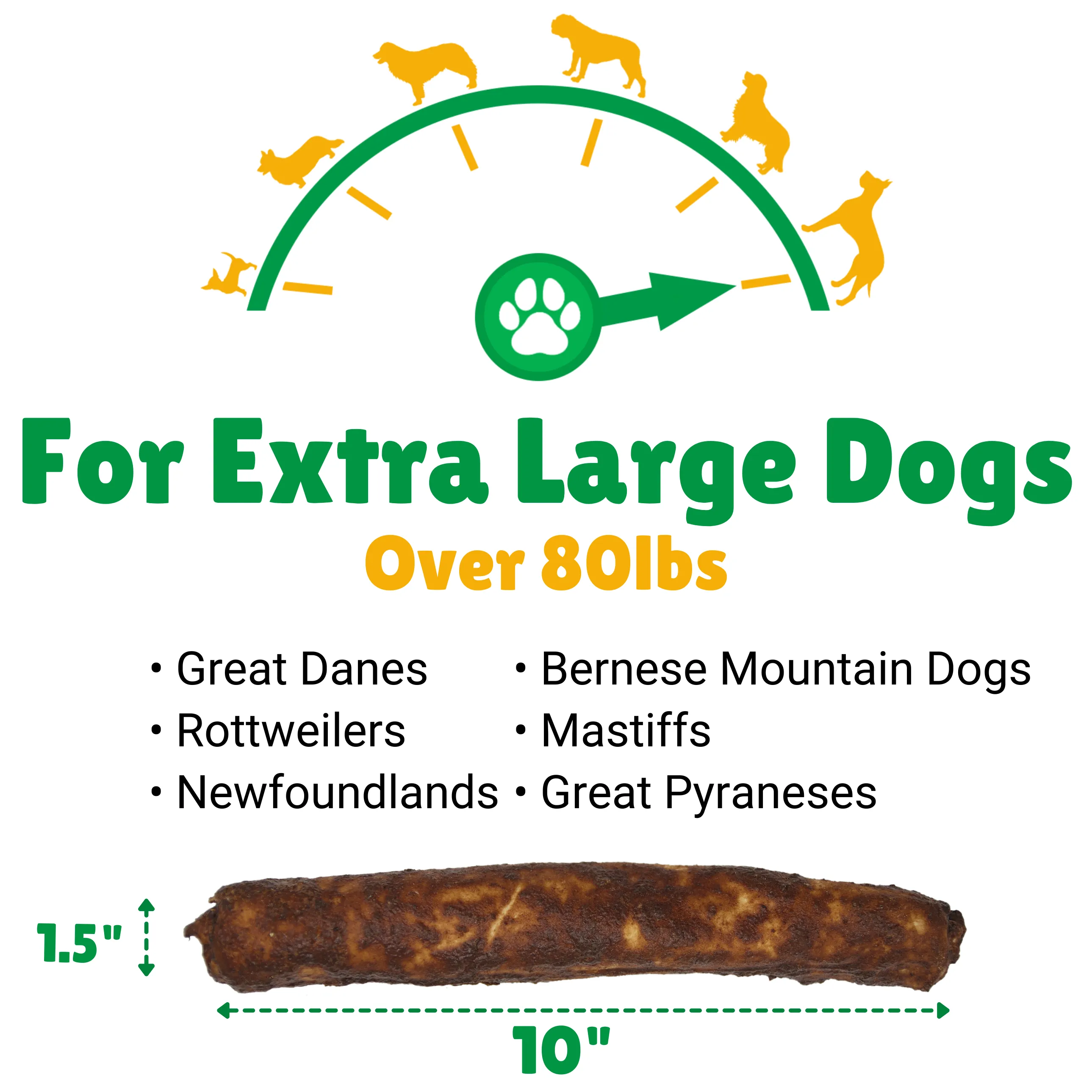 Beef Basted Beefhide: Bull Sticks