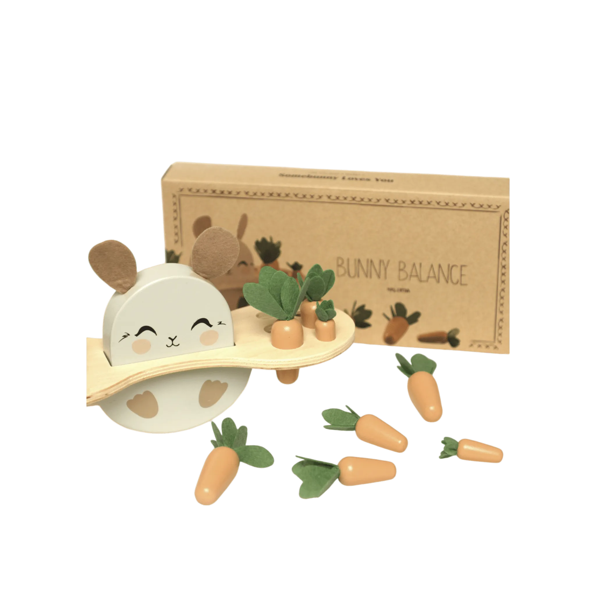 Bunny Balance - Wood puzzle