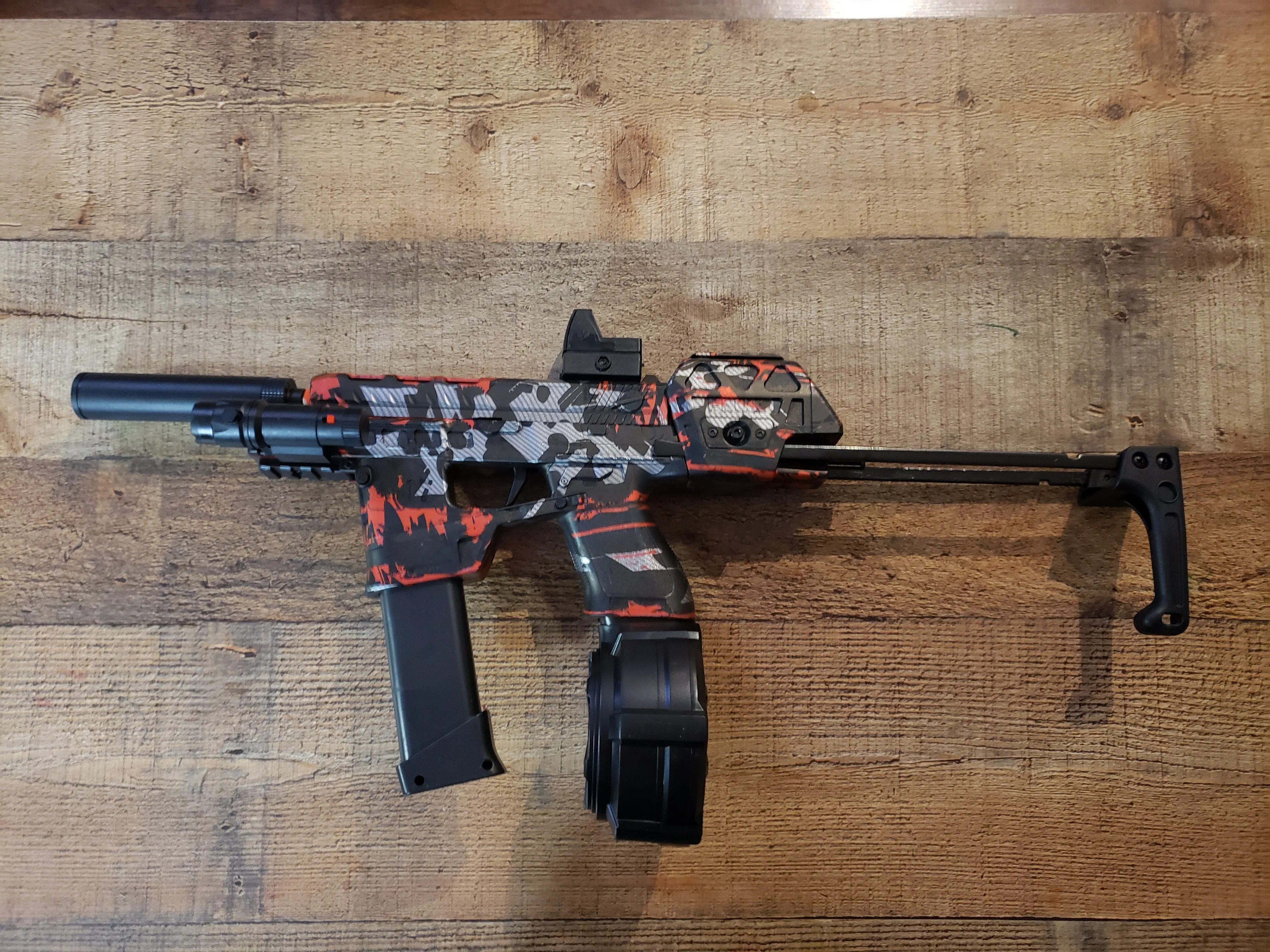 Clearance - MP17 Gel Blaster Sub Machine Gun