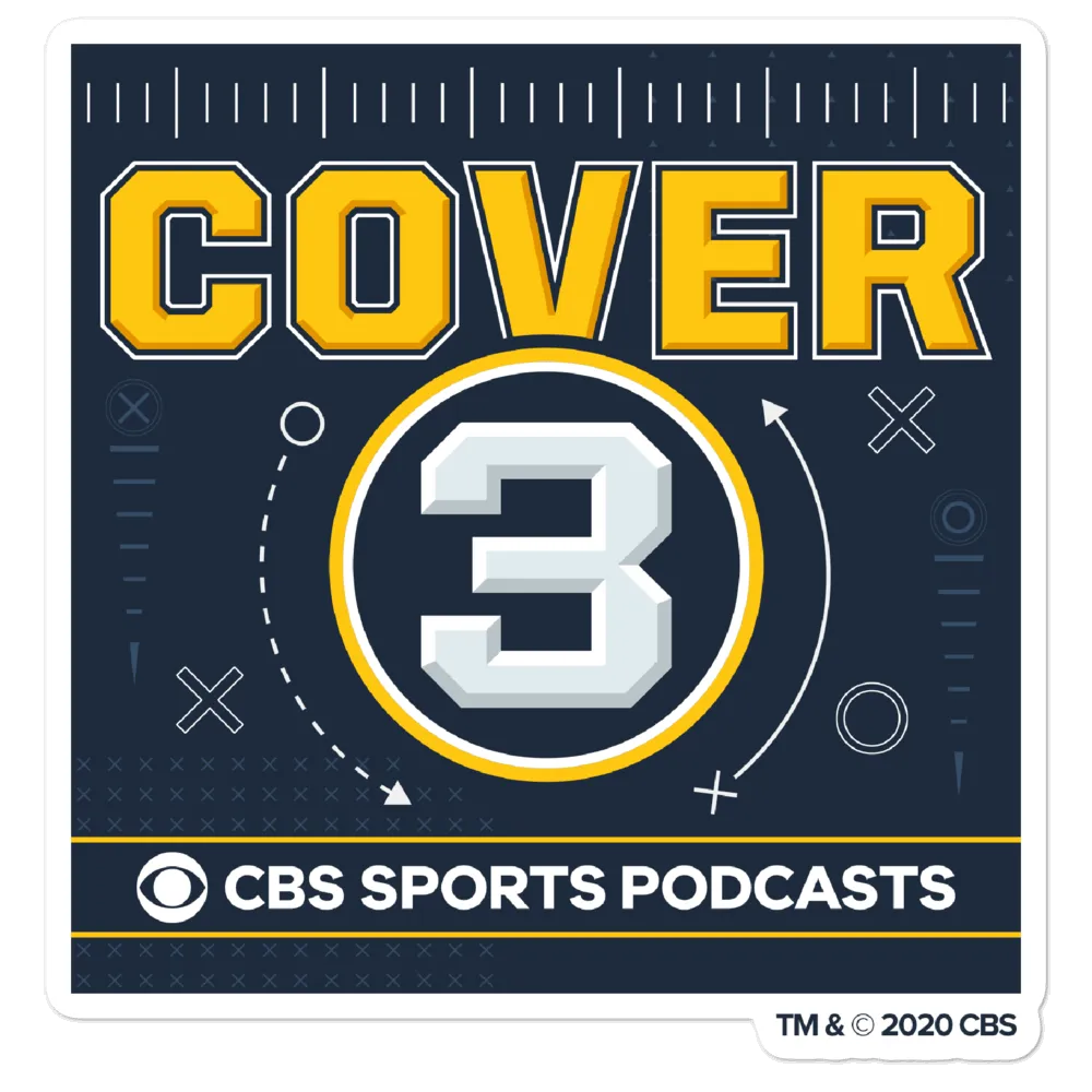 Cover 3 Podcast Die Cut Sticker