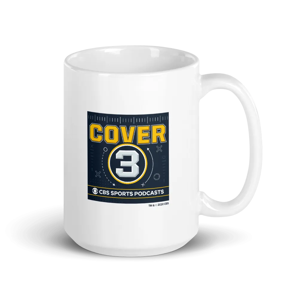Cover 3 Podcast White Mug