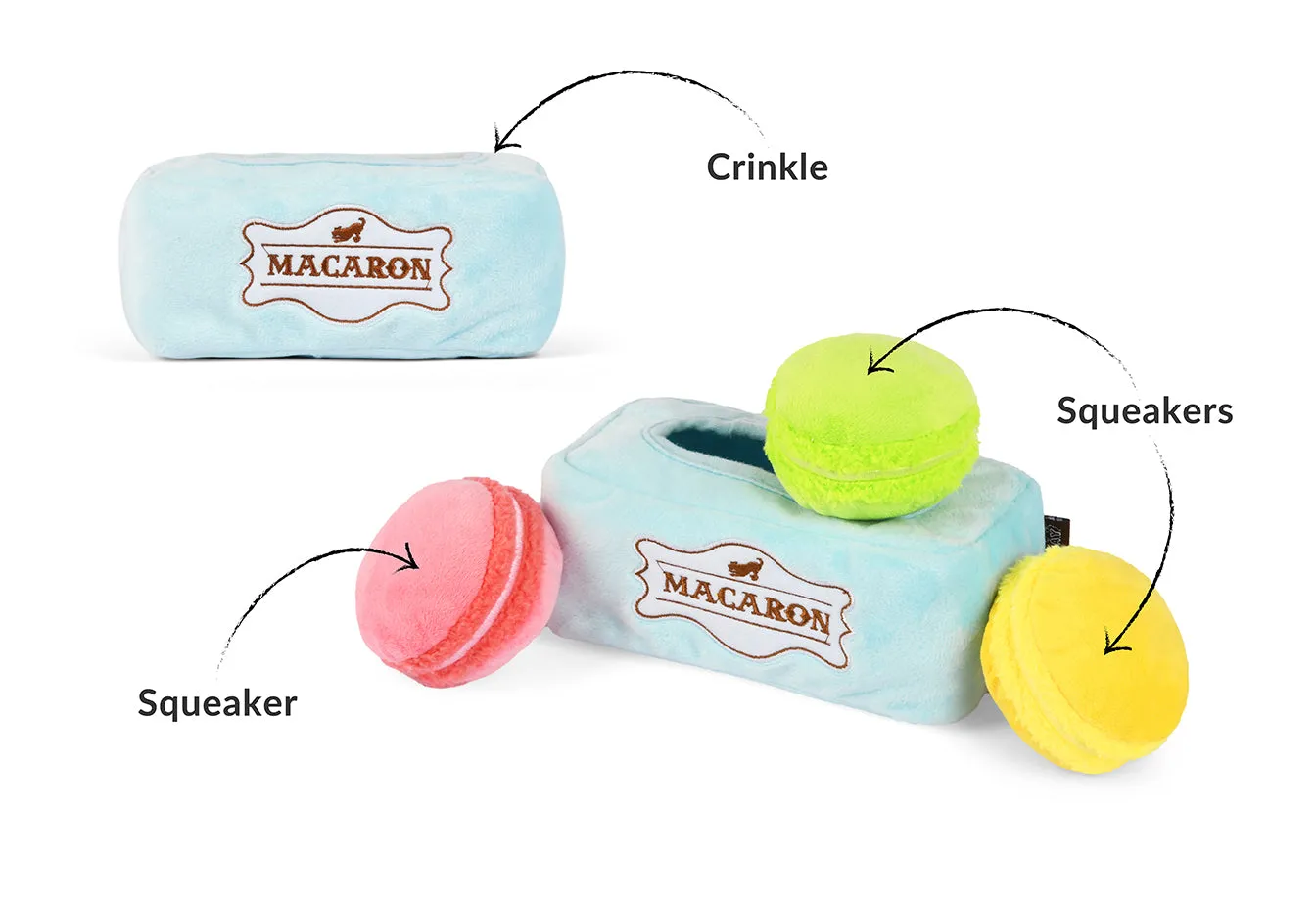 Dog Plush Toy - Pup Cup Café