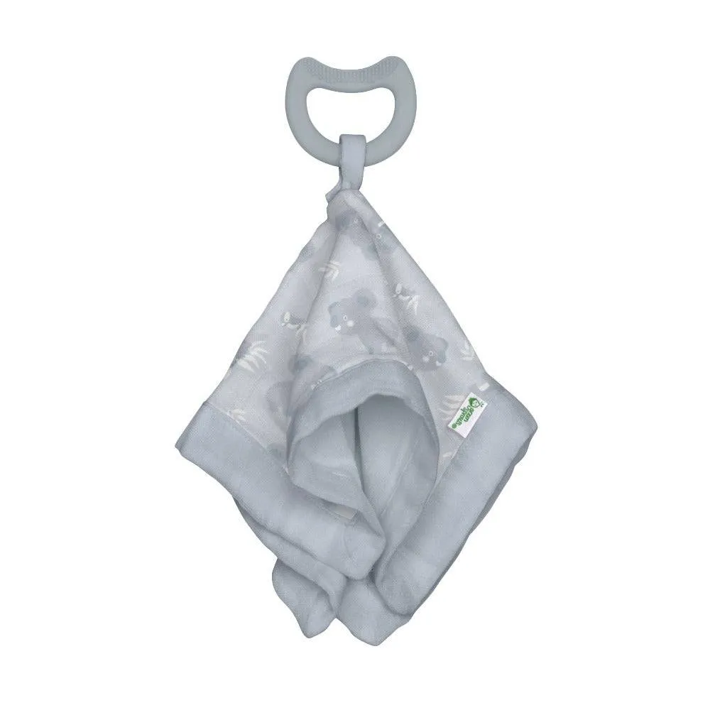 Green Sprouts i.Play |  Blankie Teether made from Organic Cotton - 3months 