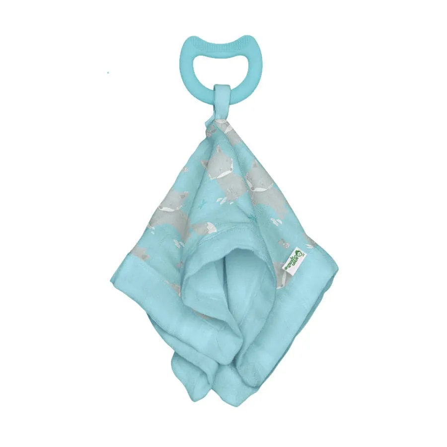 Green Sprouts i.Play |  Blankie Teether made from Organic Cotton - 3months 