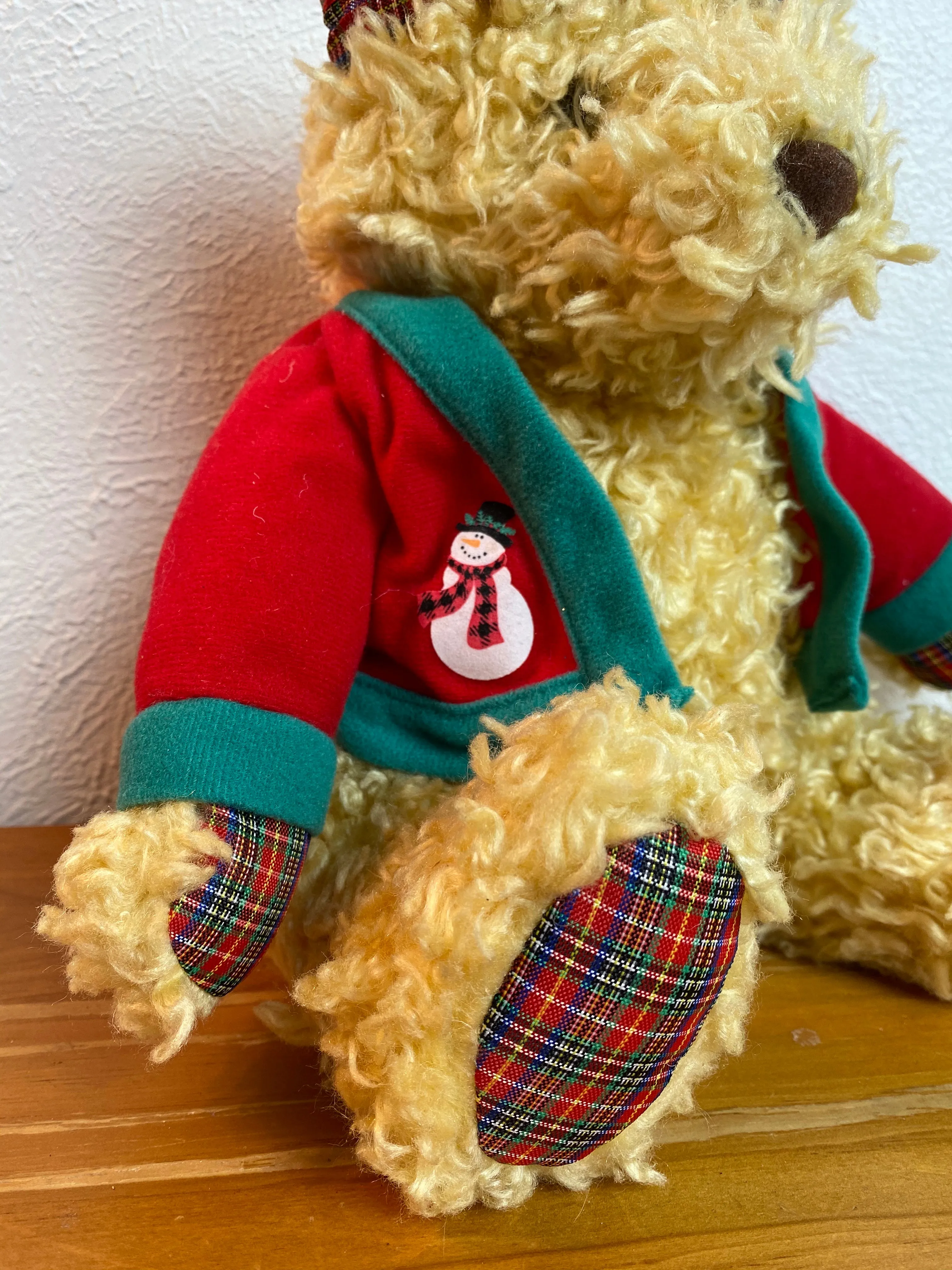 Hallmark "Merrily" Teddy Bear