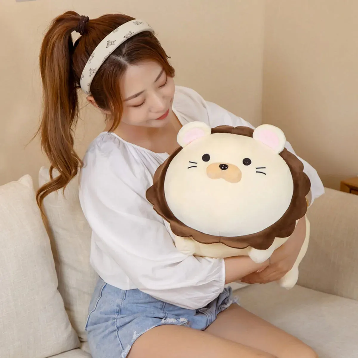 Hank The Lion Stuffed Animal Kawaii Plushies