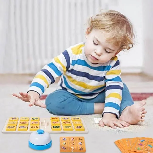 Interactive Dinosaur and Number Matching Bell Game - 2 Players
