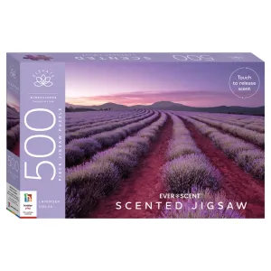 Lavender Fields - Scented 500 Piece Jigsaw Puzzle