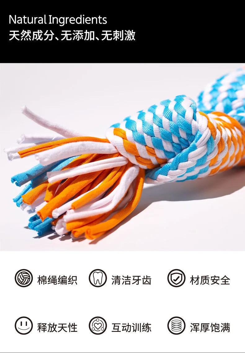 MAOGOUBLUE Candy Design Dog Teething Toy With Built-in Sound