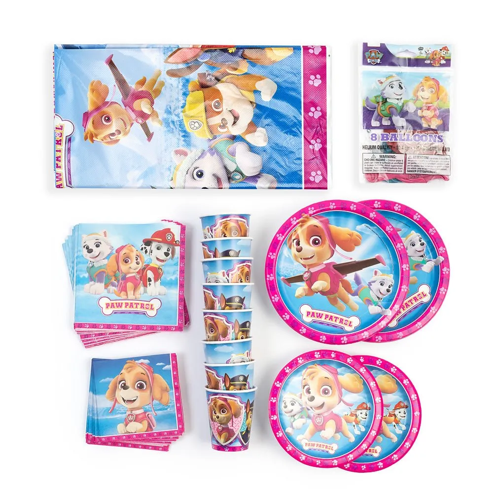 PAW Patrol Girls Party Supply Bundle