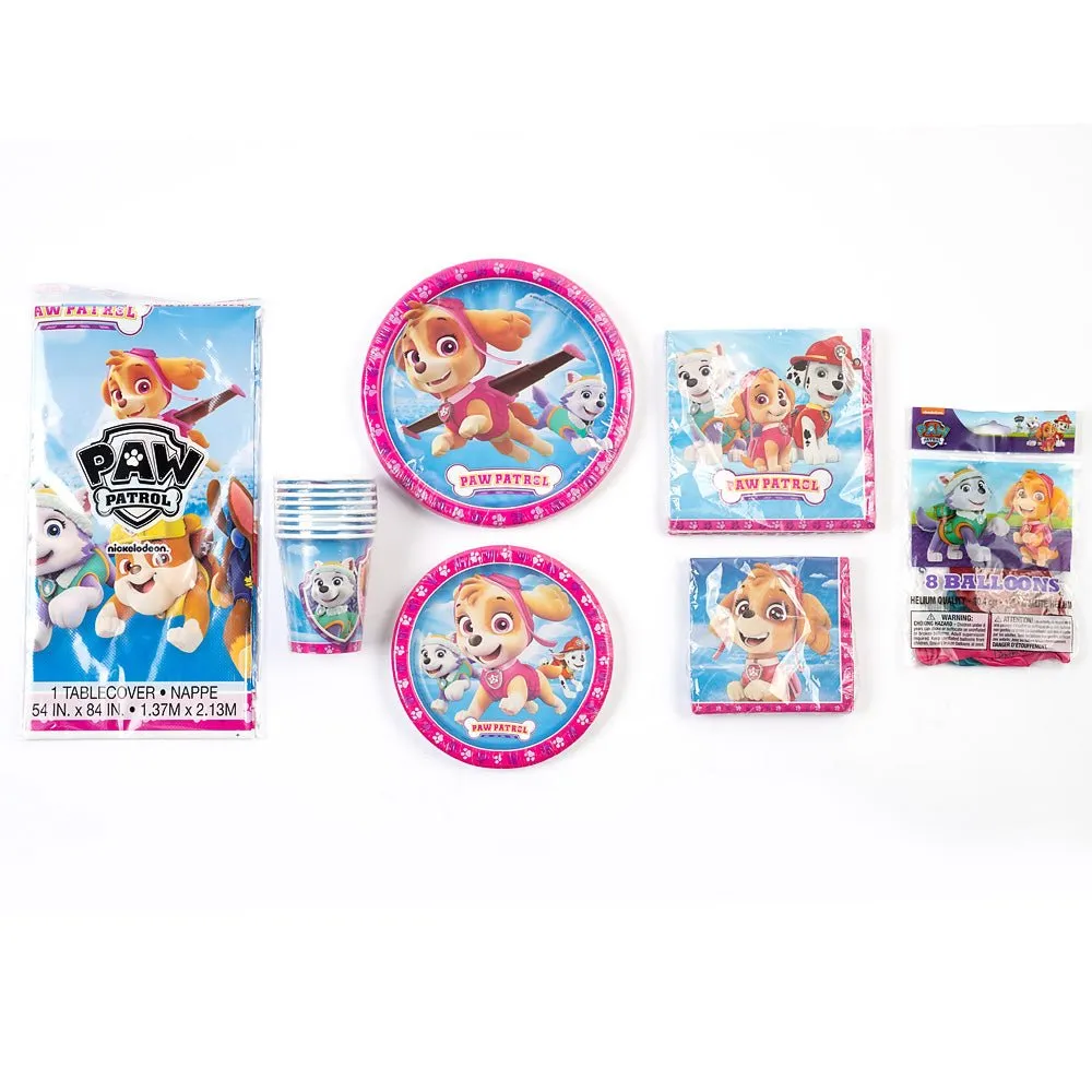 PAW Patrol Girls Party Supply Bundle