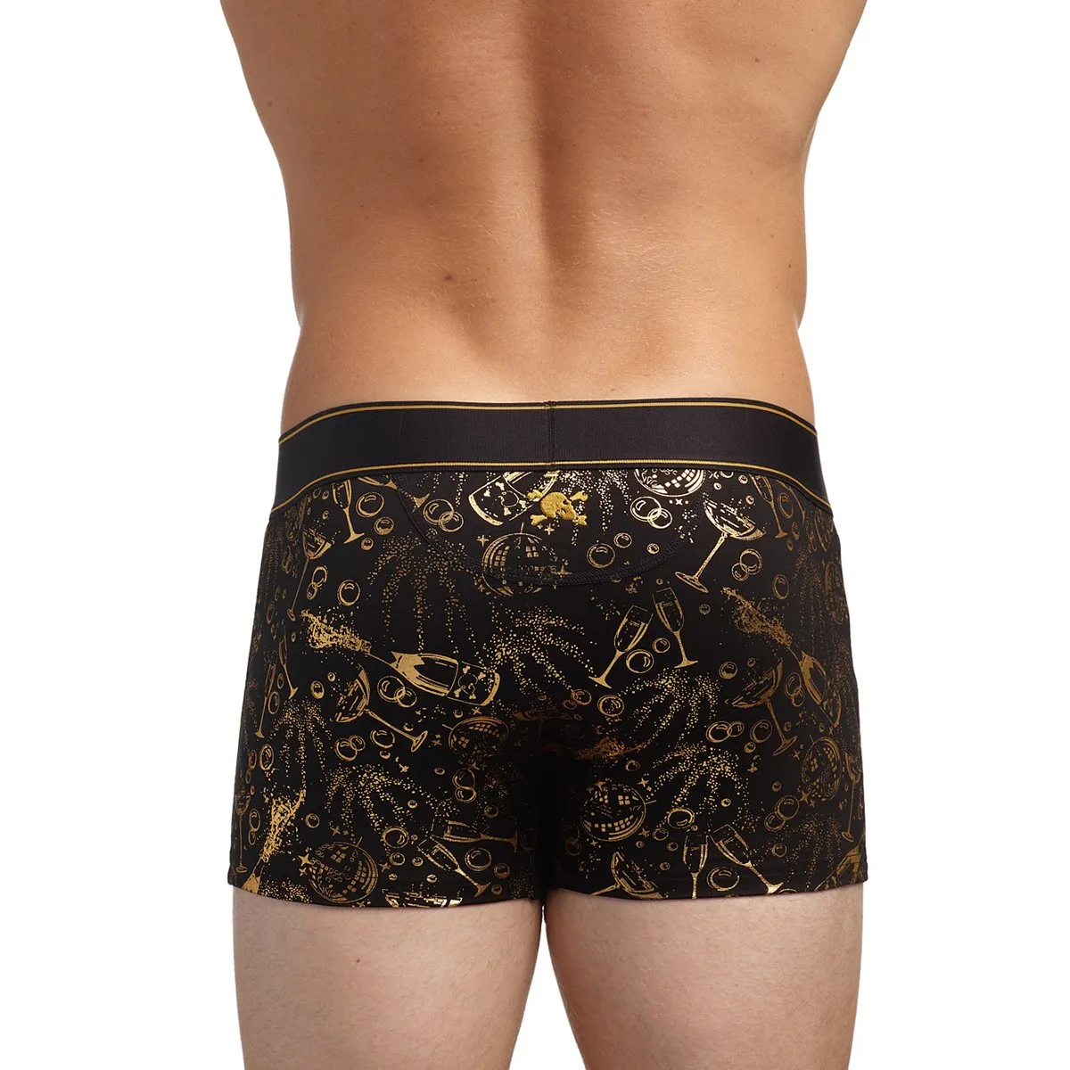 Skull & Bones Champagne Bubbles Boxer