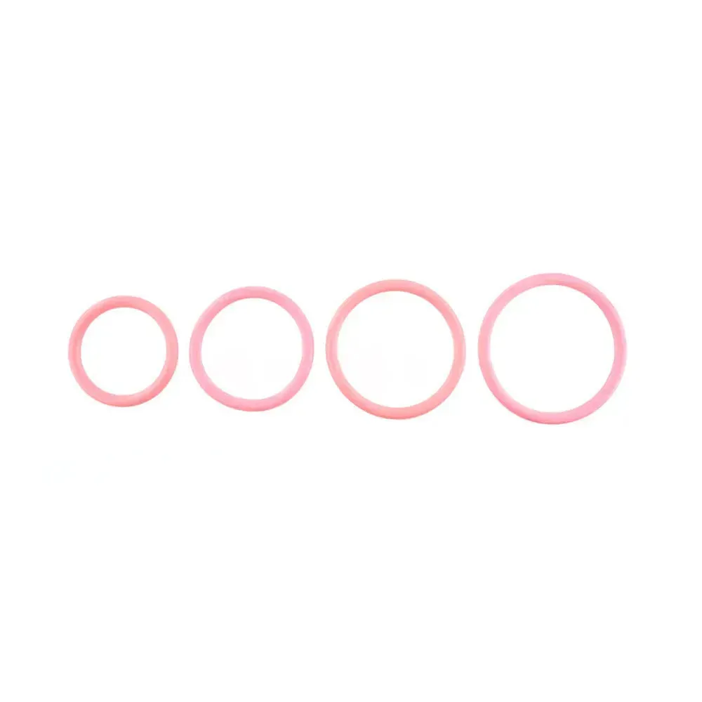 SPORTSHEETS Rubber O-Ring 4 Pack - Coral