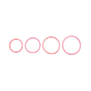 SPORTSHEETS Rubber O-Ring 4 Pack - Coral