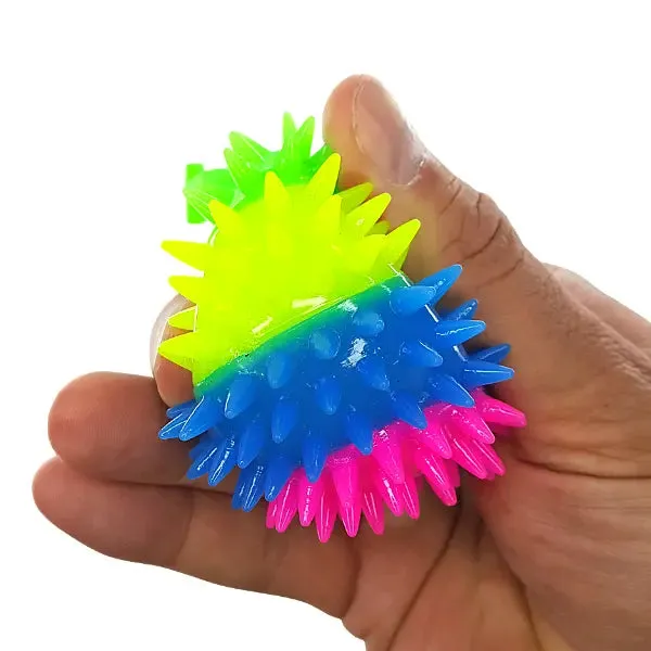 Three Tone Spiky Ball
